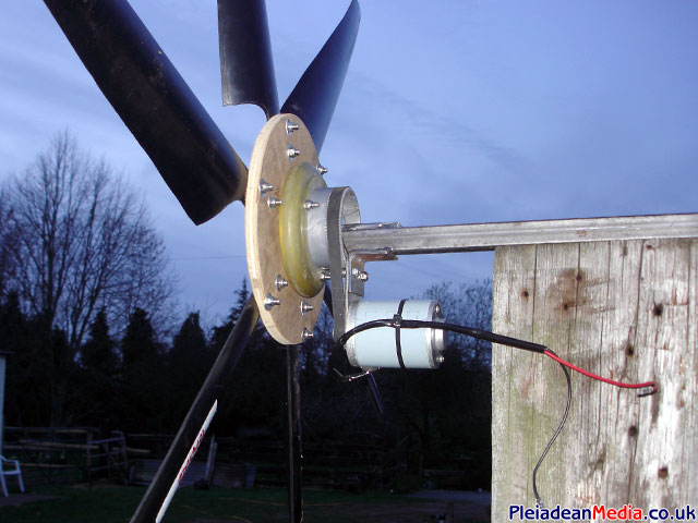 homemade wind turbine car alternator